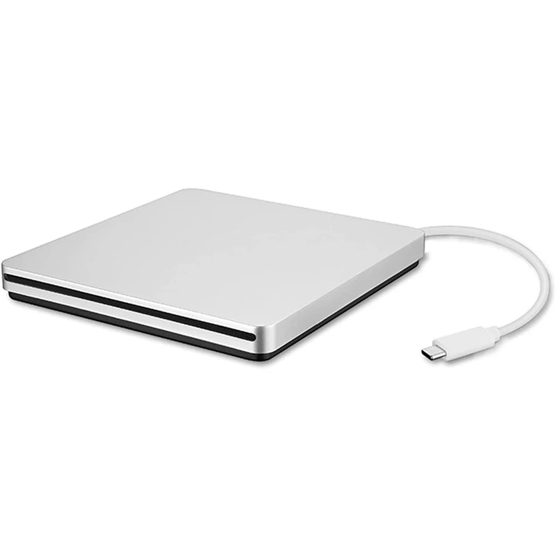 

Внешний привод для горелки DVD Type-C, оптический Дисковый привод, Тонкий Слот в CD/DVD +/- RW, USB C привод для Mac/Window