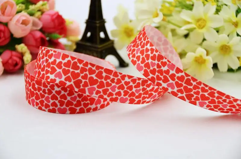 22mm 25mm 38mm 75mm Ruban satin Valentine's Day Cartoon Character printed Grosgrain Ribbon party decoration 10 Yards X-00727 | Дом и сад