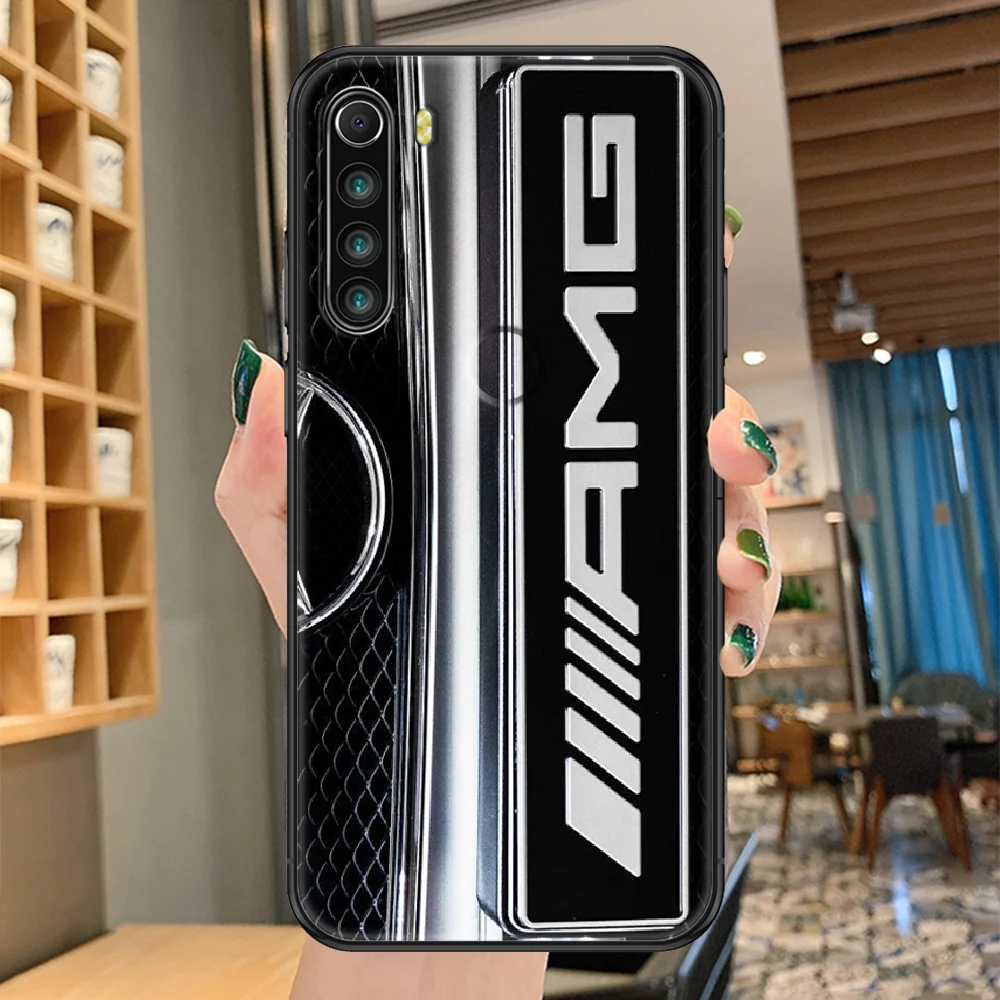 

Mercedes car Amges Phone case For Xiaomi Redmi Note 7 7A 8 8T 9 9A 9S 10 K30 Pro Ultra black pretty Etui silicone coque art