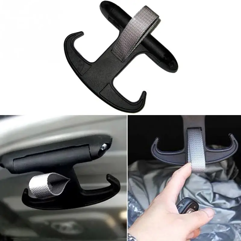 

Car Auto Trunk Bag Hook Hanger Holder High Strength Plastic Hooks Bag Hook Black Car Trunk Portable Hook For Car Accessories