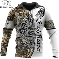 2021 autumn fashion mens hoodie fishing reaper 3d all over printed hoodies and sweatshirt unisex casual stree sportswear dw786