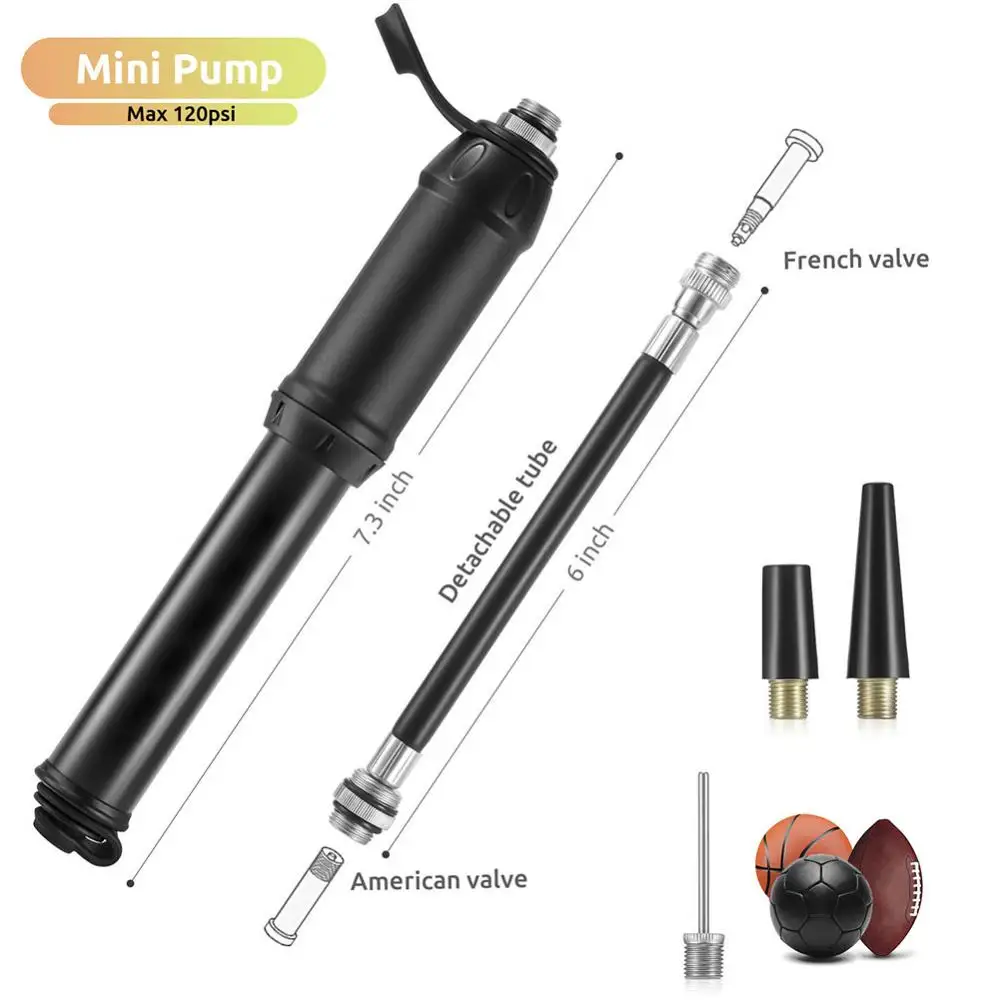 

Universal Cycling Bike Bag multi-functional Bicycle Tire Repair Tools Hose Kits Hand Air Pump Bicycle Repair Tool Set