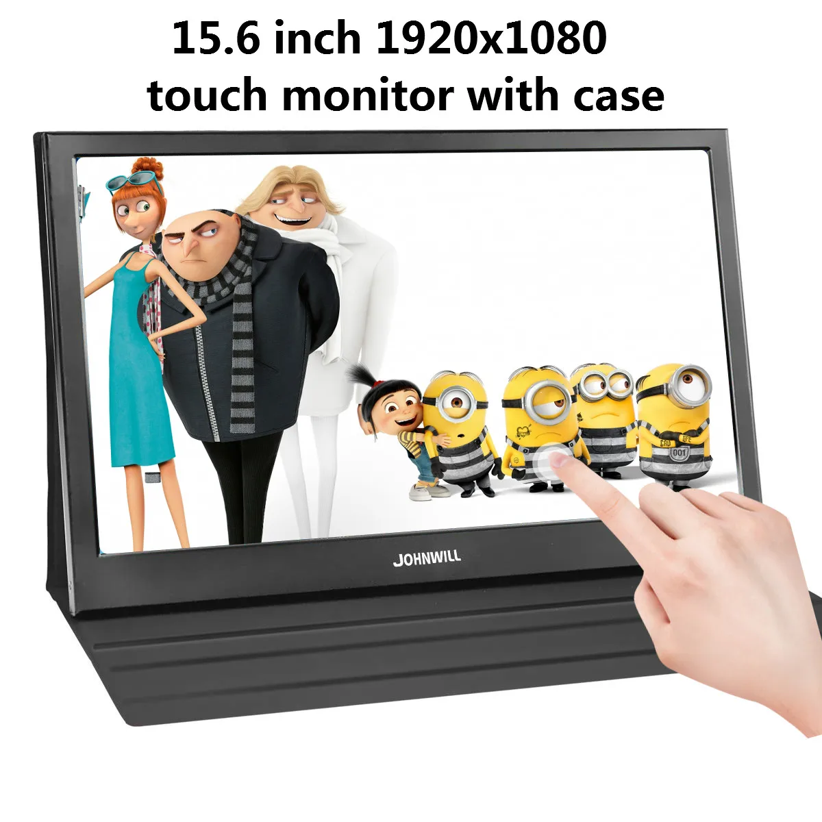 15.6 1920X1080 Touch 15,6 дюймов 1080P ips портативный HDMI планшет дисплей сенсорный экран lcd игровой монитор для ноутбука ПК Raspberry Pi PS4 Xbox360 - Цвет: 15.6 1920X1080 Touch