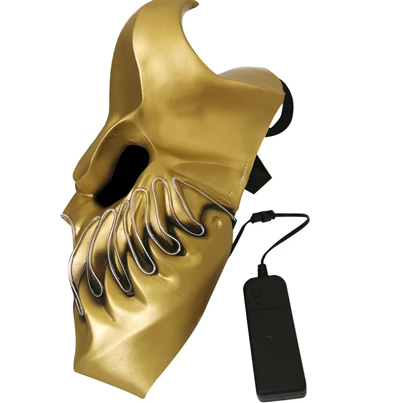 

Son Of Darkness Russian Deathcore Band Glow Mask Latex Mask Halloween Masquerade Party Cosplay Props