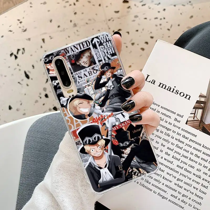 

One Piece Anime Luffy Tony Phone Case Transparent for Samsung A71 S9 10 20 HUAWEI p30 40 honor 10i 8x xiaomi note 8 Pro 10t 11