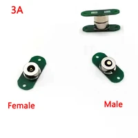 5set male female magnetic pogopin connector cable jack wire bonding type magnet for micro usbtype c adapter plug with pcb board