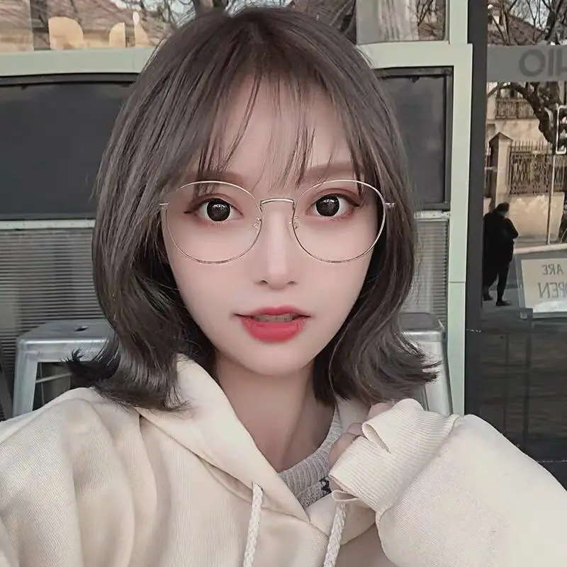 Очки Ahora в металлической оправе для мужчин и женщин модные круглые оптические