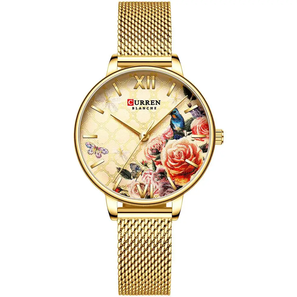 

2021 Student Sports Watch New Concept Creative Mesh Strap Watch Waterproof Quartz Ladies Watch Fashion Ladies Watch Watches