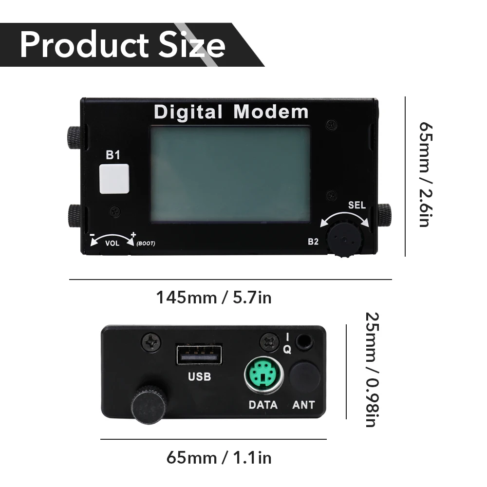 Цифровой модем DIGI PSK Расшифровка Encode BPSK31/63 RTTY QPSK CW режимы без ПК для YAESU FT-817 857 FT-897 ICO