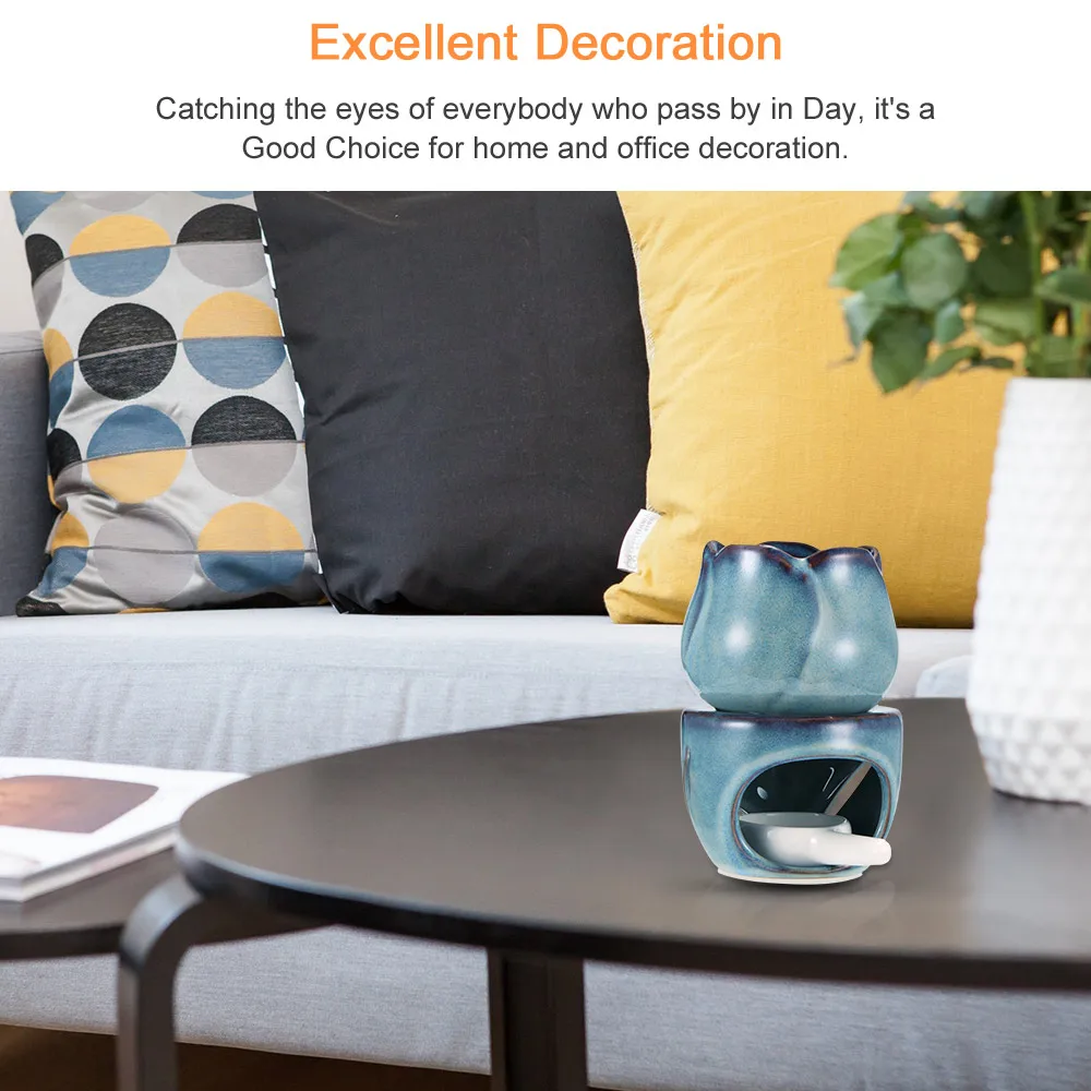 Ароматерапевтическая печь лампа в виде свечи украшение для спальни эфирное