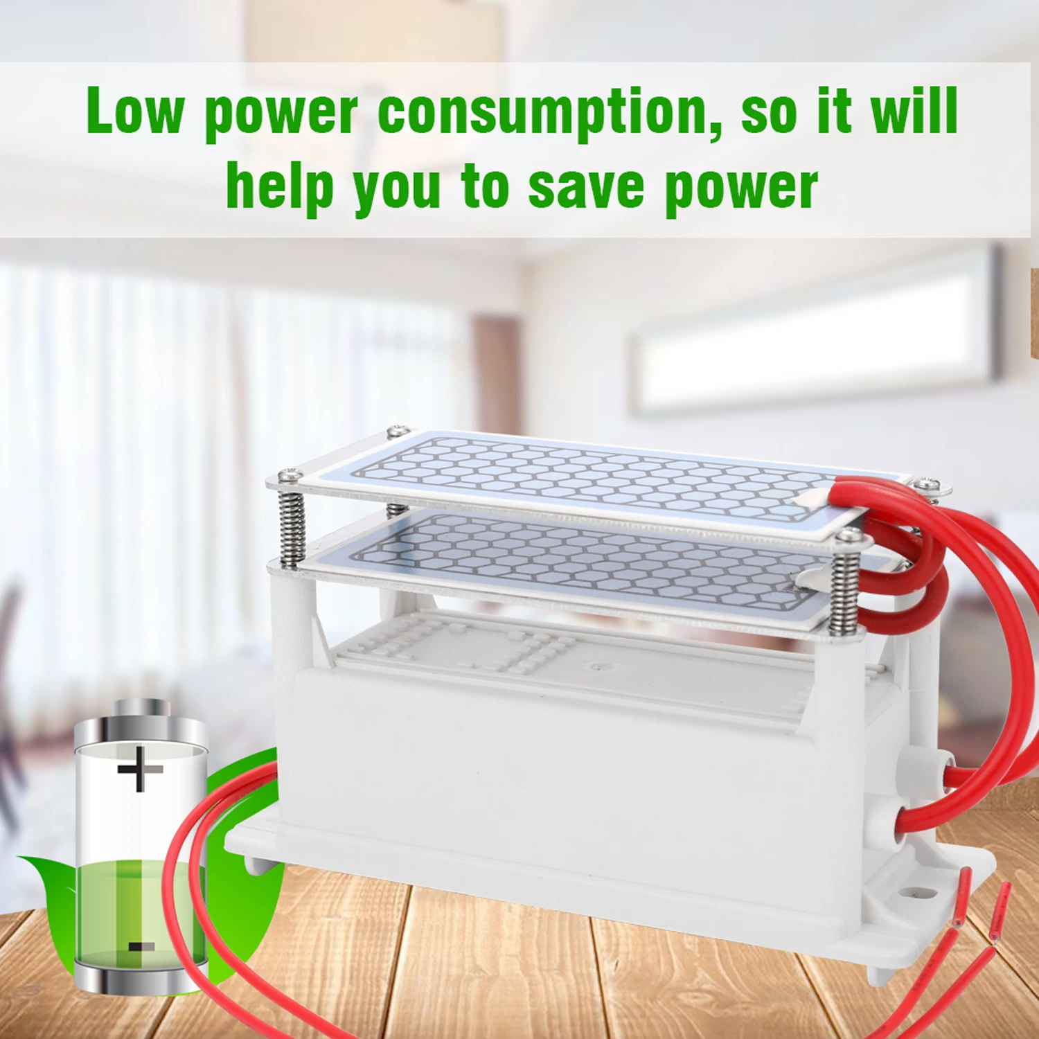 Портативный Керамический генератор озона 10 г озонатор с двойной встроенной