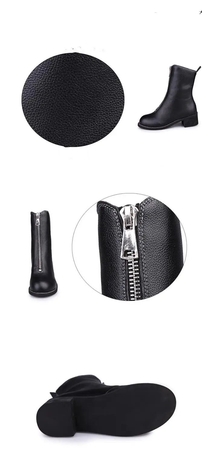 Новая женская обувь на осень и зиму женские ботинки мартинсы до середины икры