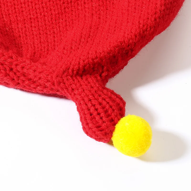 Детские трикотажные лыжные шапочки с рисунком Фламинго 2019 г. осенне зимние