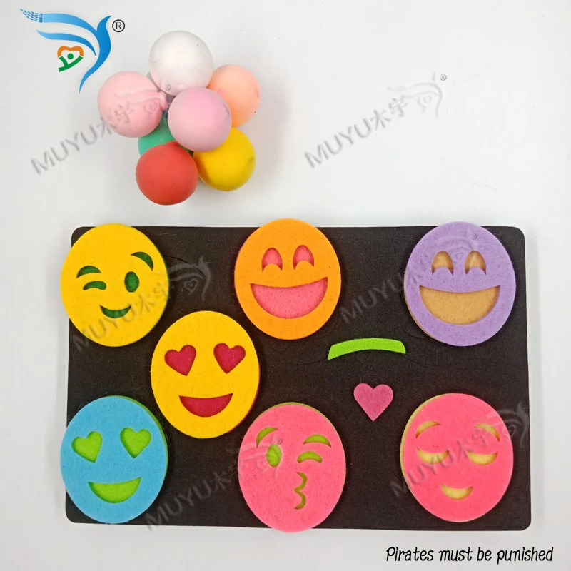 Smiley face muyu режущая высечка- новая деревянная форма режущие штампы для скрапбукинга MY197003