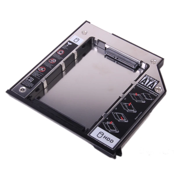 Жесткий диск 9 5 мм SATA на 2nd SSD HDD Caddy для Dell E6400 E6500 E6410 E6510 M2400 M4400 M4500|Боксы дисководов| |