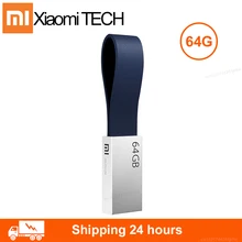 Xiaomi mijia USB 3.0 Flash Disk U Disk Pen Drive Lightweight Portable USB Disk 64G High Speed Transmission Metal Body 0216 #