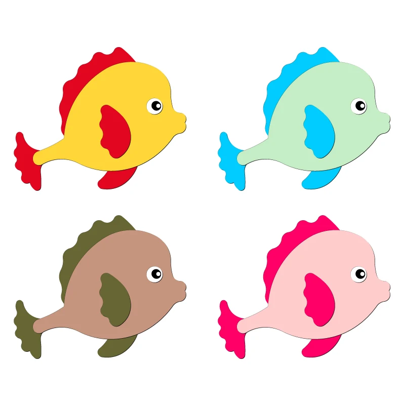 

New fish Wooden die Scrapbooking C-101 Cutting Dies