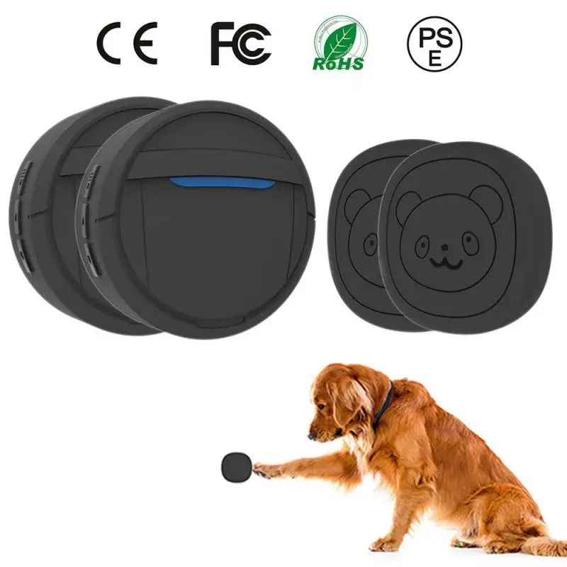 

Wireless Doorbell For Pets Dog Door Bell Wireless Doggie Doorbell For Potty Training With Waterproof Touch Button US/EU/AU Plug