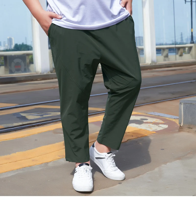 Мужские мешковатые брюки большого размера уличная одежда повседневные мужские