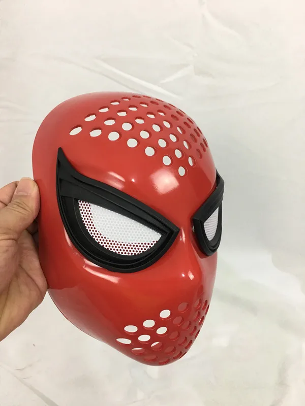 Потрясающая полимерная 3D маска паука Человек паук супергерои косплей на