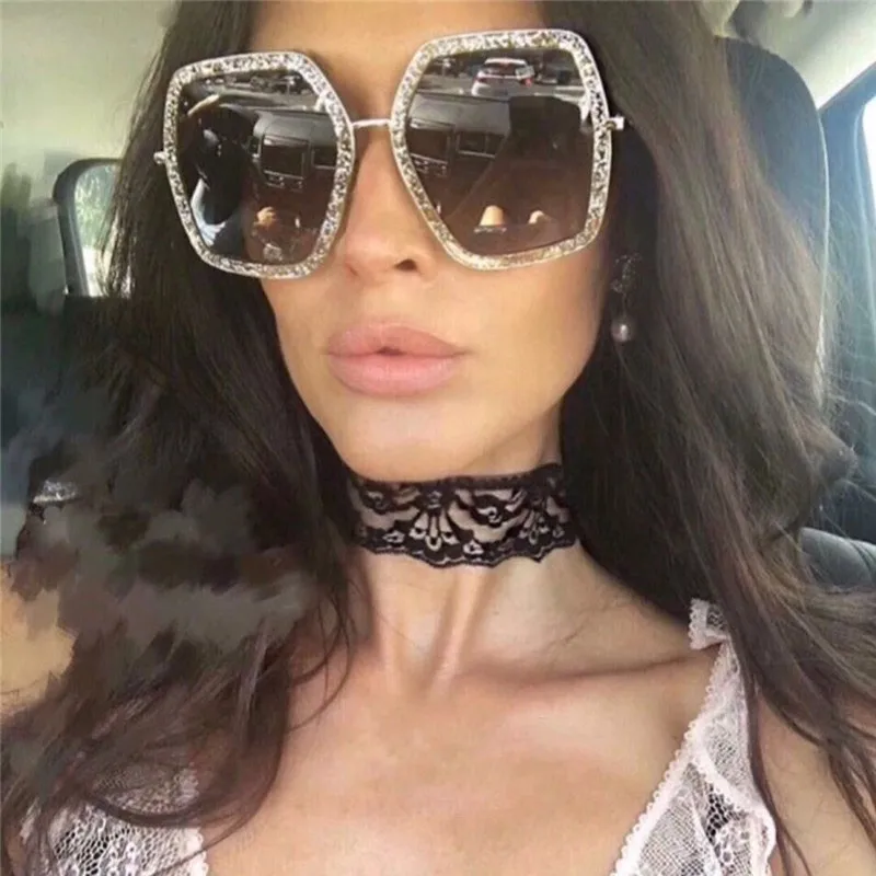 Очки солнцезащитные женские шестиугольные винтажные Роскошные брендовые