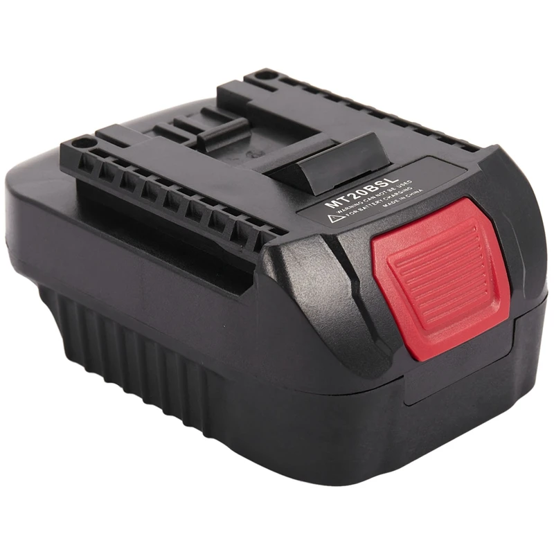 

MT20BSL Li-Ion Battery Converter Adapter for Makita 18V BL1830 BL1860 BL1850 BL1840 BL1820 Used To for 18V Tool