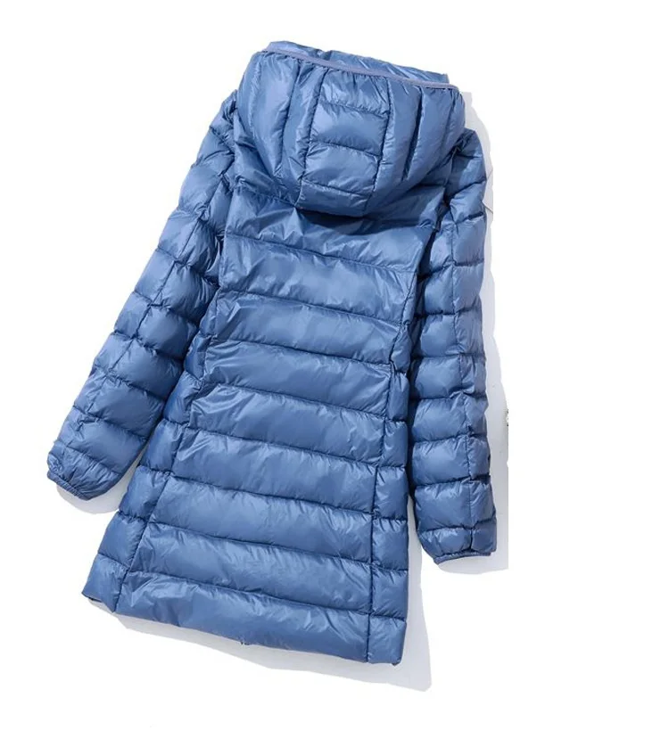 NewBang 7XL 8XL Womens Long Warm Down Coat Ultra Light Down Jacket Women's Warm Thick Overcoats Hat Detachable