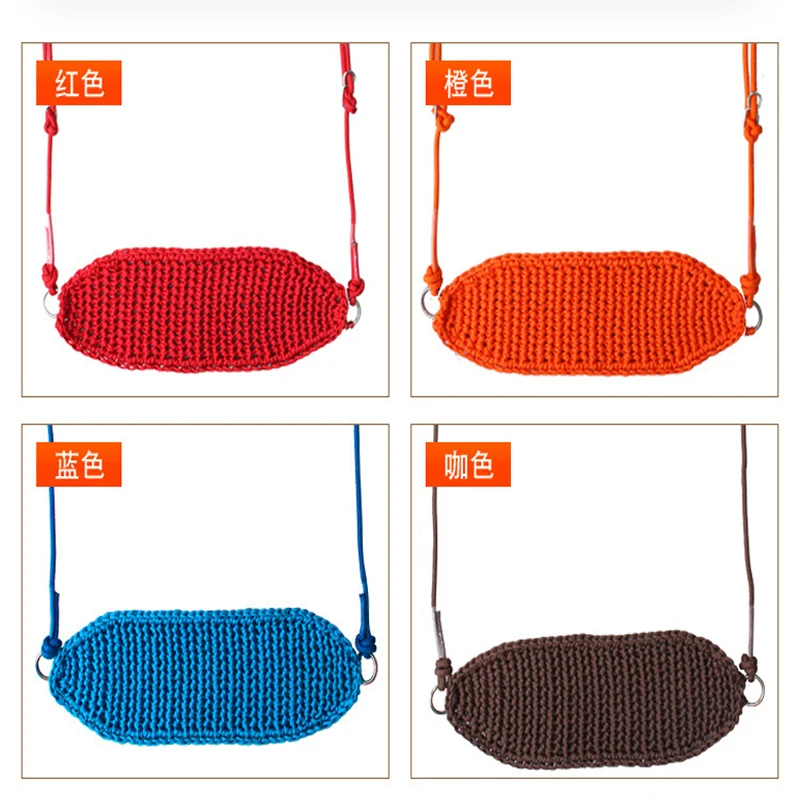 Красные портативные качели для детей в помещении и на открытом воздухе гамак