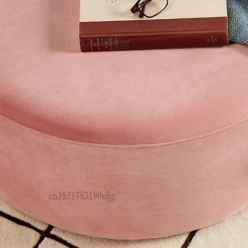 Fashion Small Round Sofa Single Stool Clothing Store Home Pier Net Red Living Room Foot |