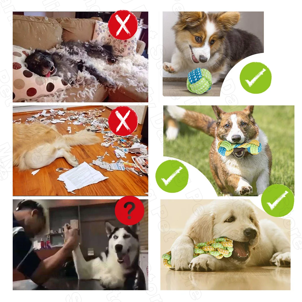 50 шт. собачий мяч игрушки Жевательная игрушка для собак веревка маленьких