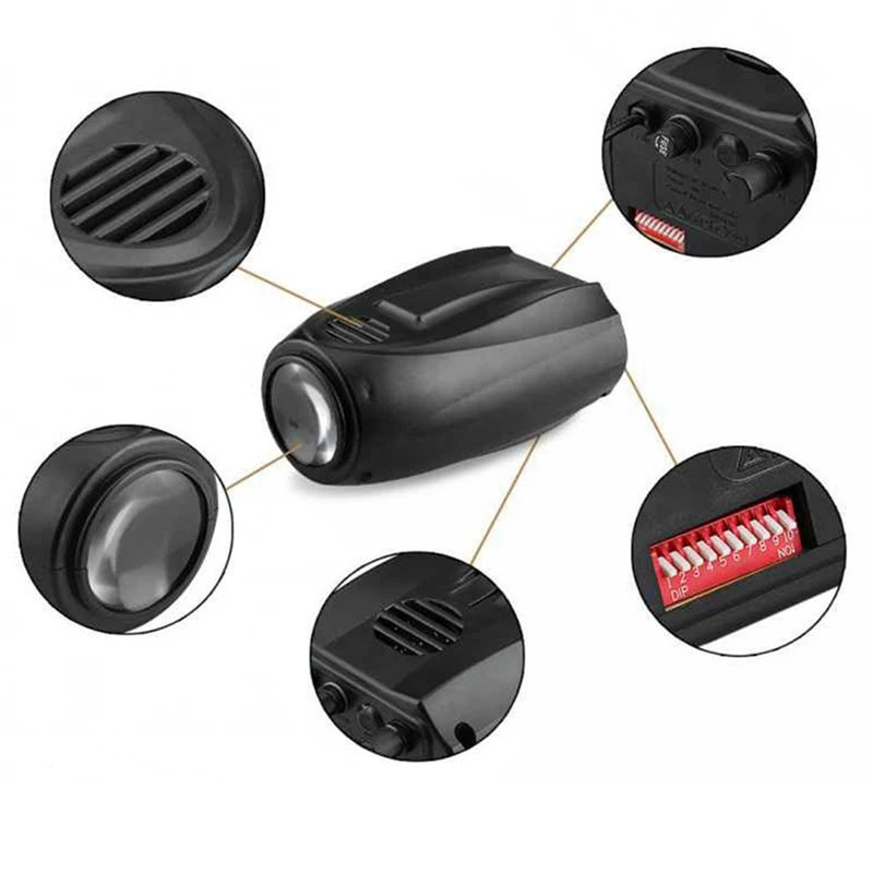 Музыкальный автоматический/активированный звуком 128 светодиодных огней двойной/одиночной головы воздушный корабль вспышка лазерного эффекта на сцене клуба, дискотеки, вечеринки диджея, бара, КТВ.