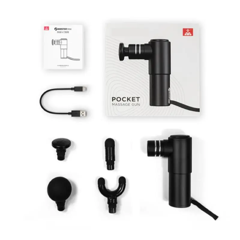

Mini Muscle Massage Gun Pocket Body Massager Muscles Relaxing Tiny Sport Therapy Massager Pain Relief 4th Speed Type C Charging