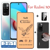 redmi10 matte ceramic film for xiaomi mi note 10 screen protector camara redmi note 10 pro 10s soft frosted glass redimi 10 film