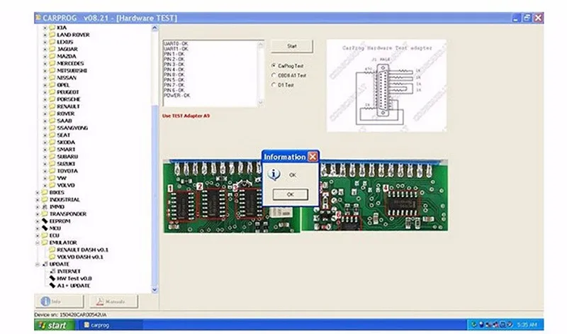 Carprog V8.21 ЭБУ чип Тюнинг Инструменты для ремонта автомобилей CarProg 8 21 онлайн версия