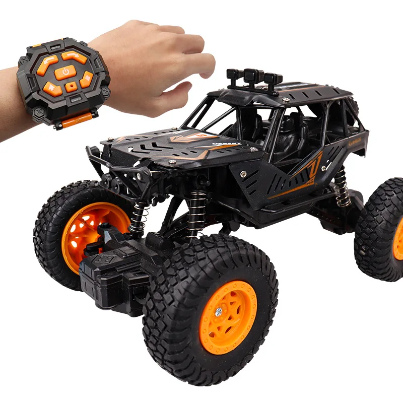 

2.4G Crash-resistant Charging Alloy Climbing Off-road Vehicle Toy Remote Control Car 4 Channel Remote Control Car Welly Cars