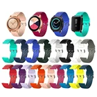 Ремешок силиконовый для Apple Watch Series 6 5 4 3 2 1 SE 44 мм 40 мм 42 мм 38 мм Samsung Huawei Amazfit 20 мм 22 мм, спортивный Воздухопроницаемый