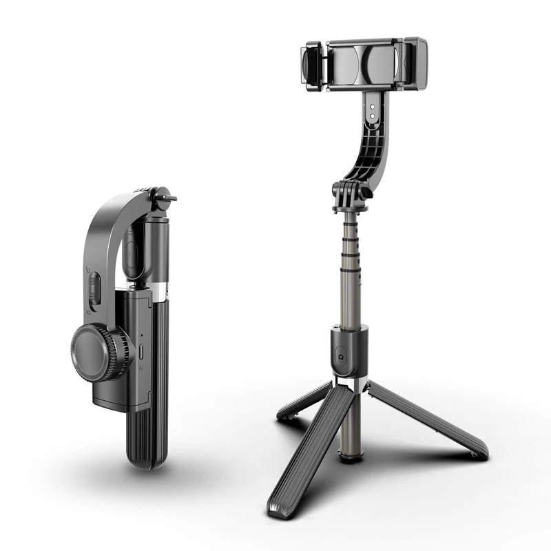 

1-Axis Handheld Gimbal L08 Smartphone Stabilizer for Iphone 3 In 1 Wireless Bluetooth Selfie Stick Tik Tok Tripod with Remote