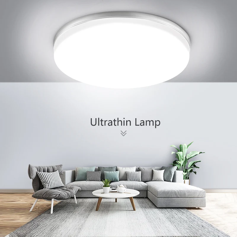 

Kaguyahime светодиодный потолочный светильник 36 Вт 24 Вт 18 Вт 13 Вт 9 Вт 6 Вт вниз свет Поверхностная панель с креплениями лампа 85-265 в современный НЛ...