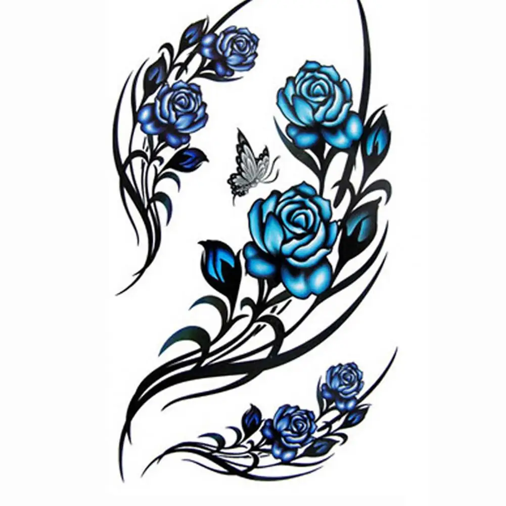 Искусственная временная татуировка для женщин художественные наклейки с хной