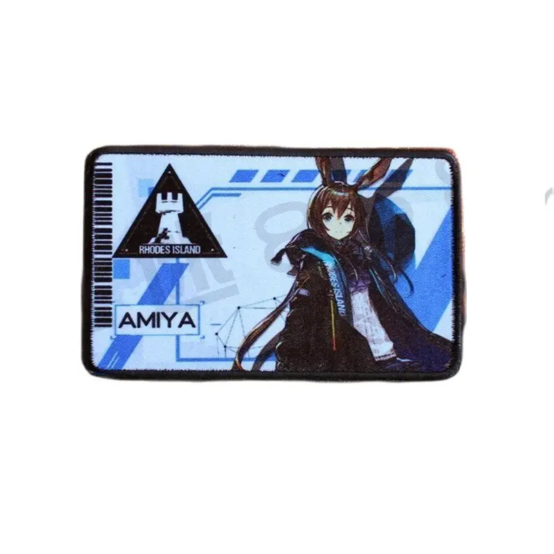 Arknight аниме игровой значок пластырь сотрудник Эксклюзивный принт липучка роллей