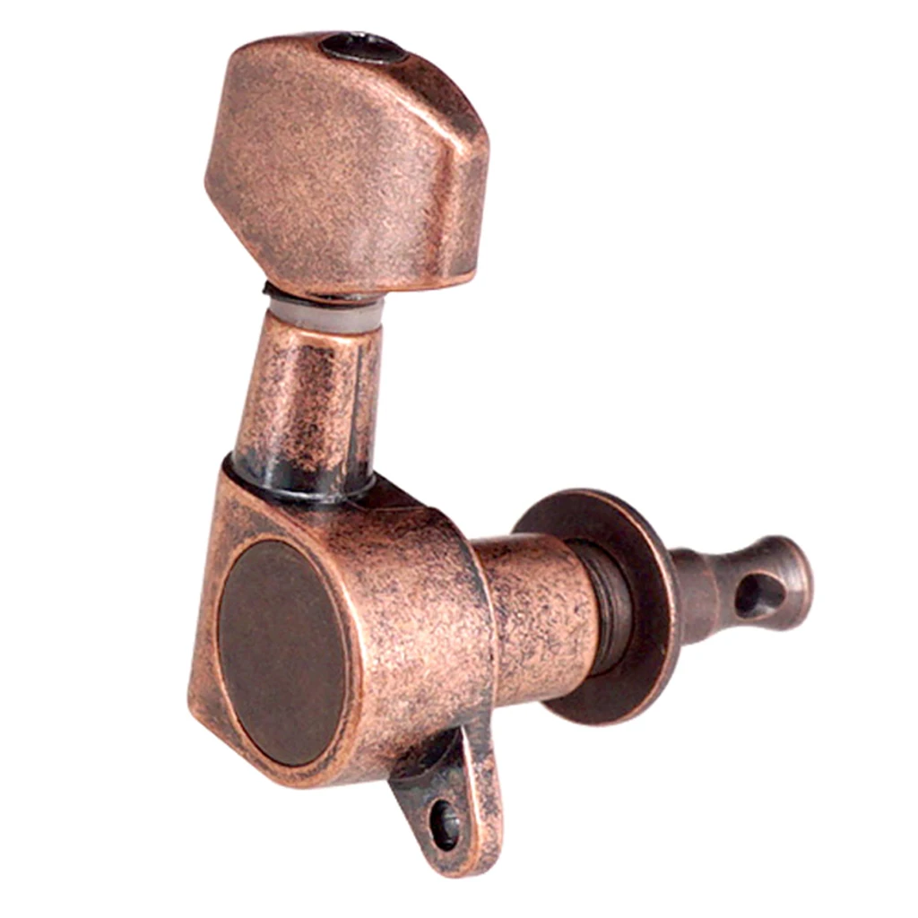 

Replacement Acoustic Guitar Tuning Peg Tuner Round Machine Head for Electrics