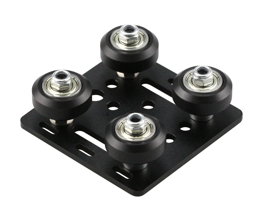 CNC Openbuilds пластиковые колеса POM с 625zz MR105zz холостой шкив шестерни пассивные круглые колеса Perlin колеса V типа для V-Slot