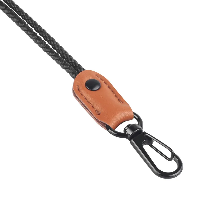 Lanyard For Key Keychain For Phone Leather Chain Mobile Phone Accessories Keychain Lanyard Credential Holder Phone Strap