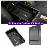 armrest secondary storage middle organizer box phone case holder for kia optima k5 2016 2017 2018 automatic model accessories