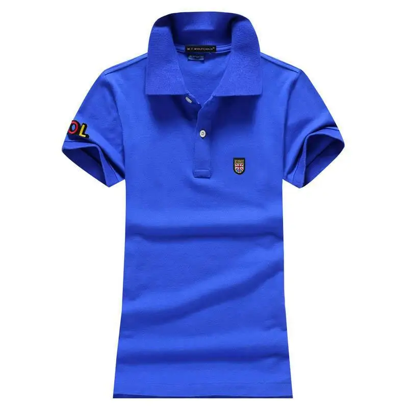Топ качество 2020 летние дизайнерские женские рубашки поло 100% хлопок повседневные