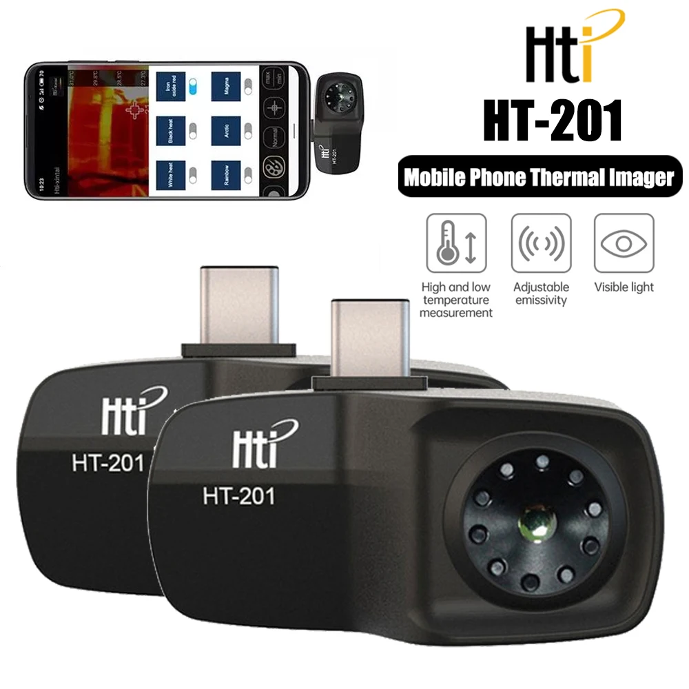

Фотоаппарат с USB-портом и инфракрасным изображением для телефонов Android, с разрешением от-20 ℃ до 300 ℃, 320x240