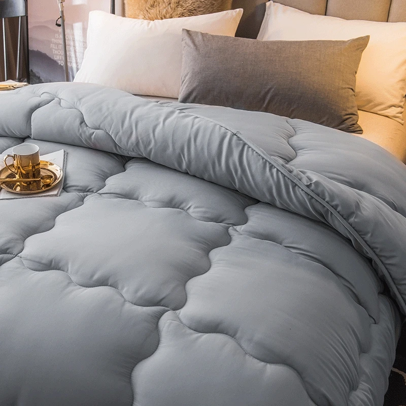 Высококачественное хлопковое пуховое зимнее стеганое одеяло/утолщенное теплое