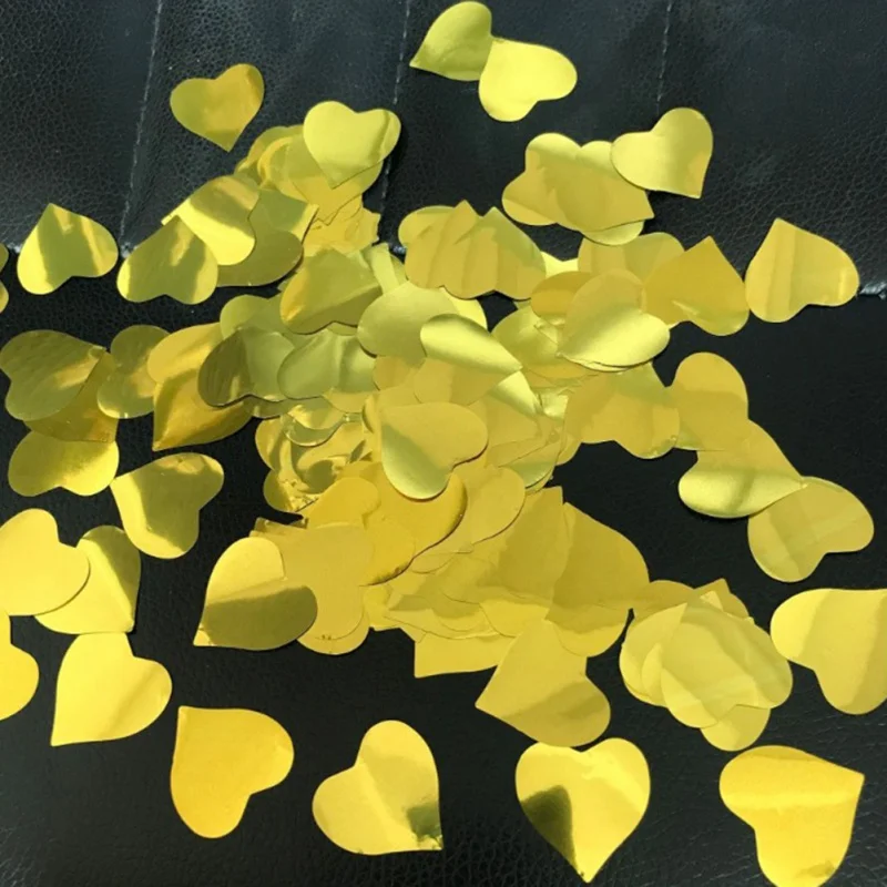 Paper Heart Confetti Biodegradable Colorful For Wedding Party Valentine\'s Day Filled Balloon Decor | Дом и сад