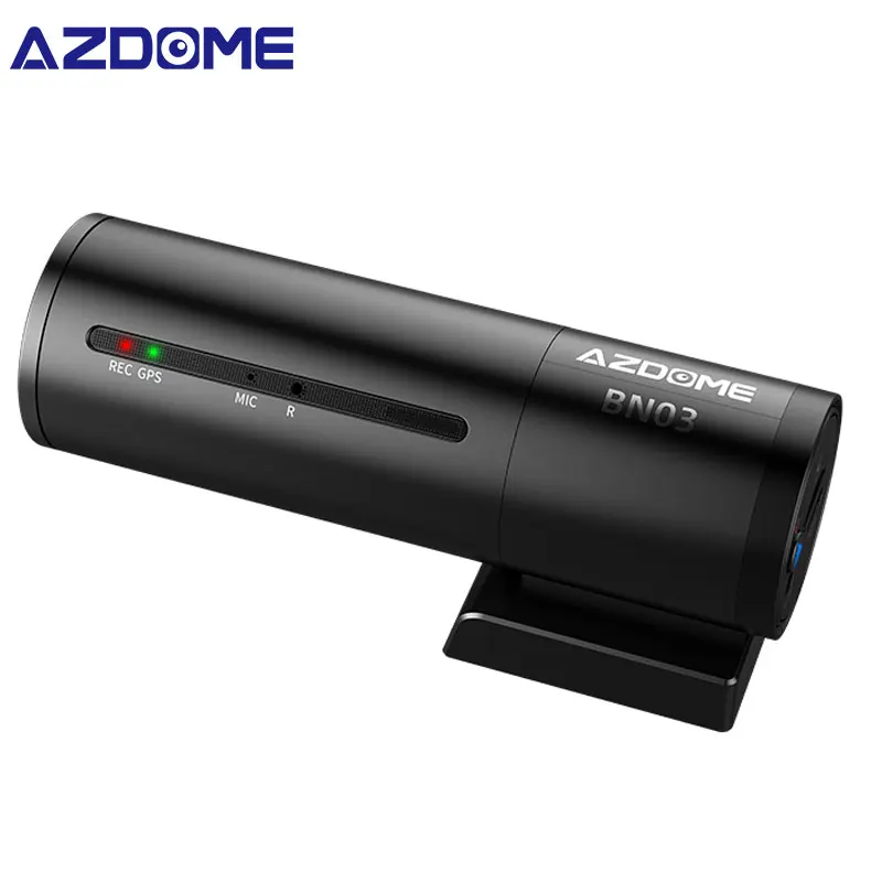 저렴한 새로운 AZDOME 2K 대쉬 캠 WIFI GPS 가득 차있는 HD 1440P 최고 소형 차 사진기 DVR 무선 밤 버전 이중 렌즈 24H 주차 감시자