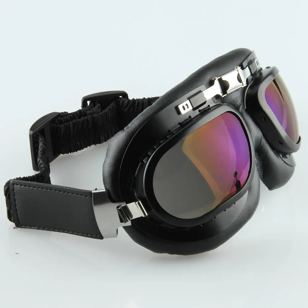 Универсальные винтажные мотоциклетные очки POSSBAY мотоциклетный шлем пилота